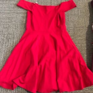 off the shoulder dress